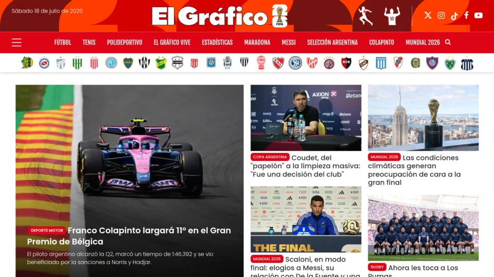 Captura de El Grafico