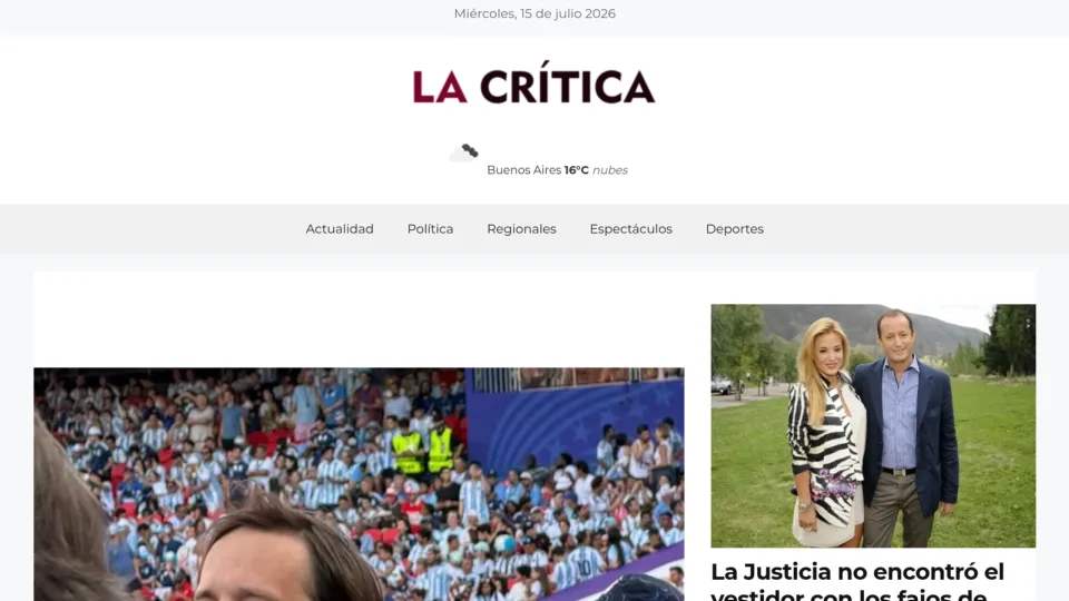 Captura de La Critica