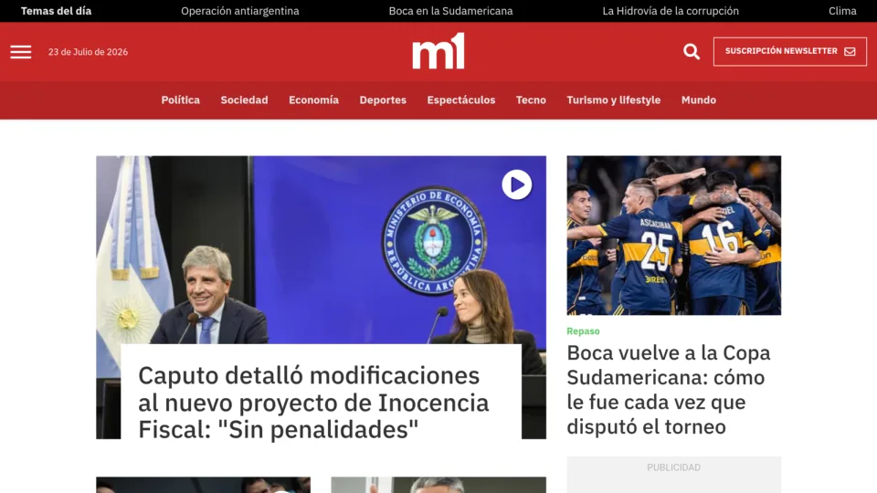 Captura de Minuto Uno
