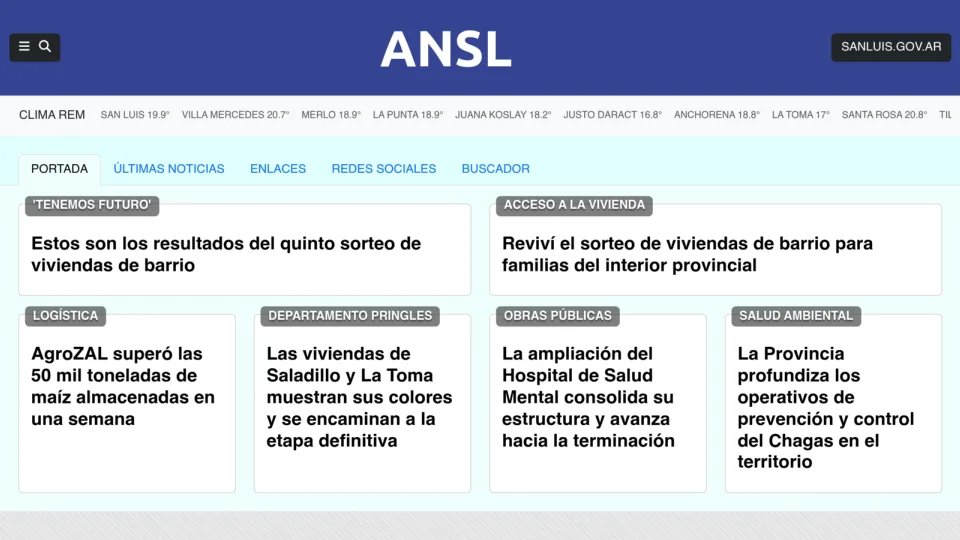 Captura de Agencia San Luis