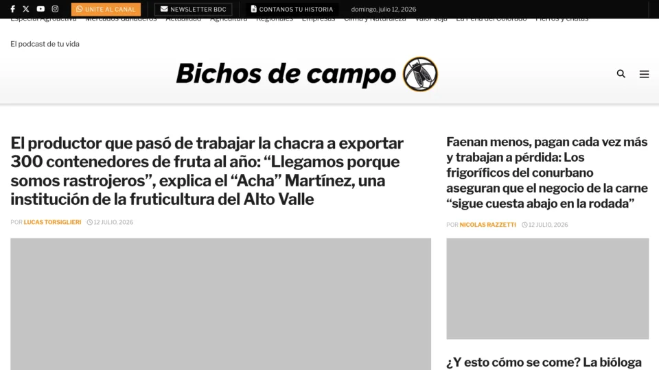 Captura de Bichos De Campo