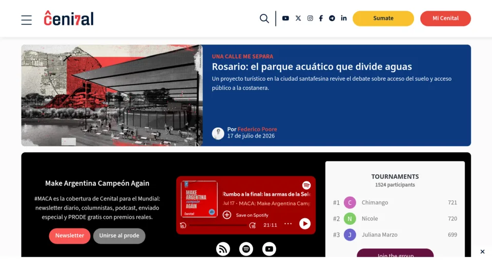 Captura de Cenital