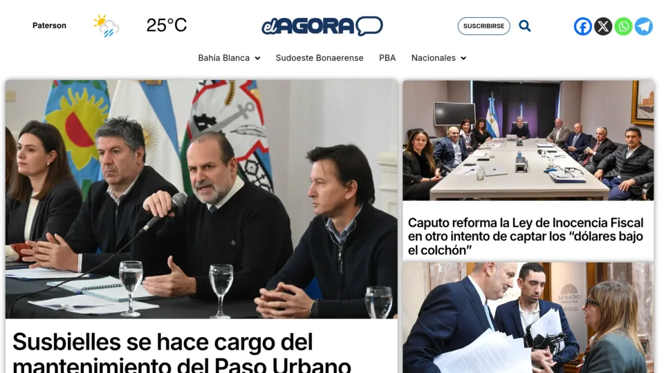 Captura de El Agora Digital