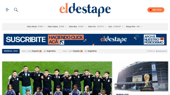 Captura de El Destape