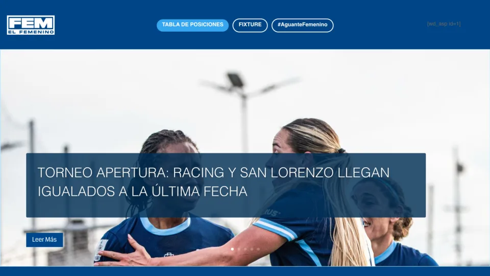 Captura de El Femenino