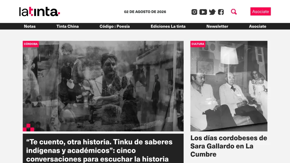 Captura de La Tinta