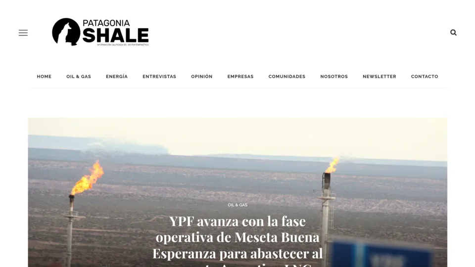 Captura de Patagonia Shale