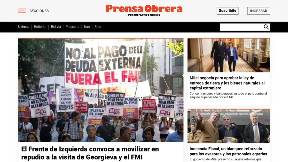 Captura de Prensa Obrera