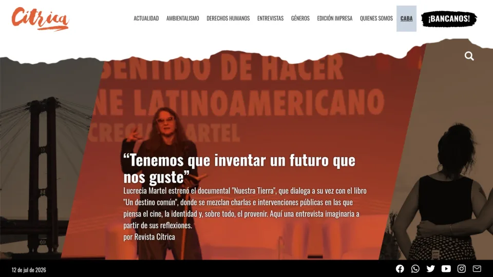 Captura de Revista Citrica