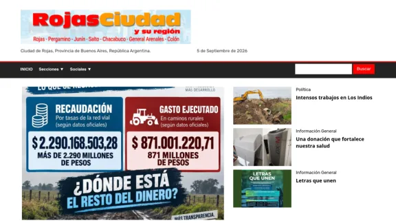 Captura de Rojas Ciudad
