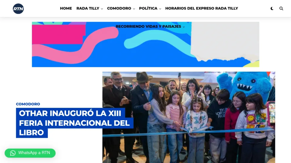 Captura de Rtn Rada Tilly Noticias