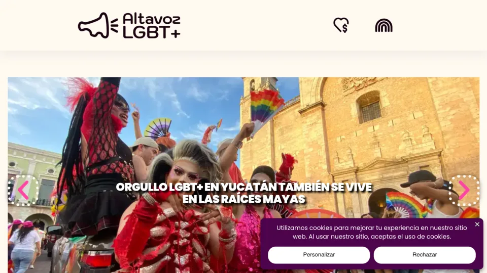 Captura de Altavoz Lgbt+