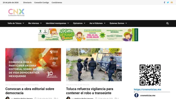 Captura de Cnx Noticias