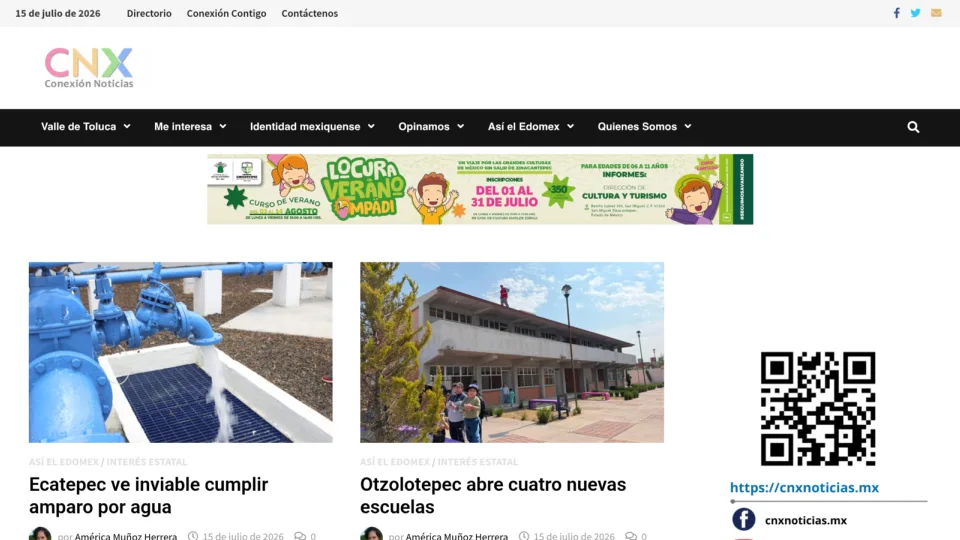 Captura de Cnx Noticias