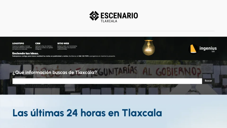 Captura de Escenario Tlaxcala