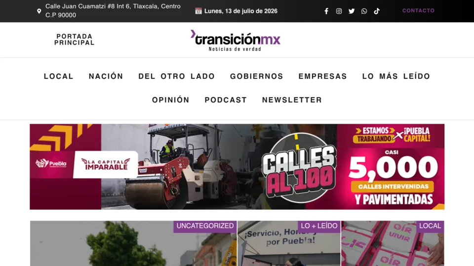 Captura de Transicion Mx