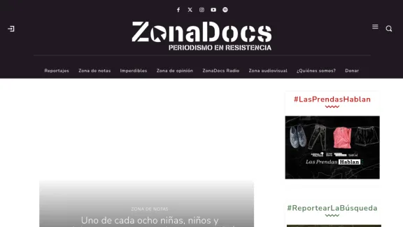 Captura de Zona Docs