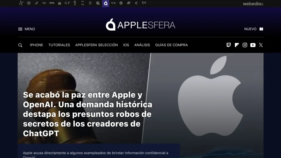 Captura de Applesfera
