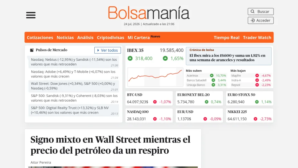 Captura de Bolsamania