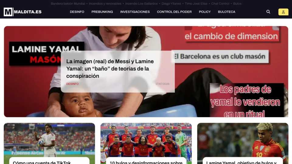 Captura de Maldita.es