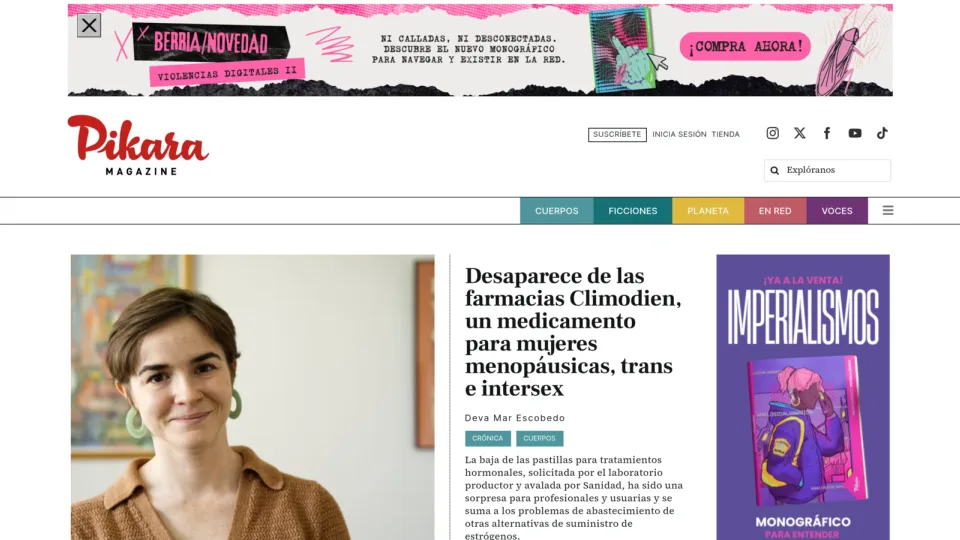 Captura de Pikara Magazine