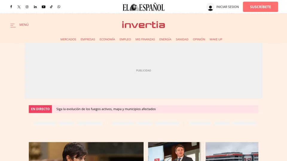Captura de Invertia