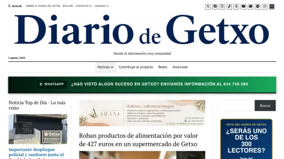 Captura de Diario de Getxo