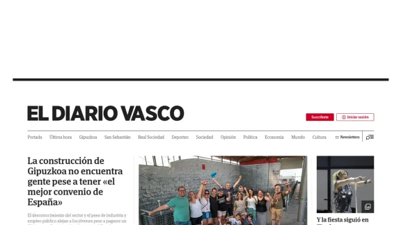 Captura de El Diario Vasco