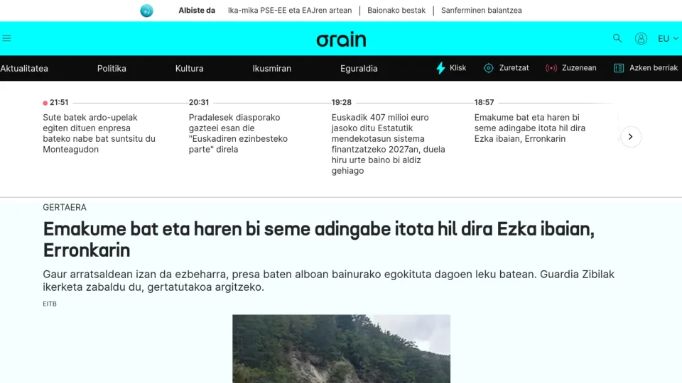 Captura de Orain