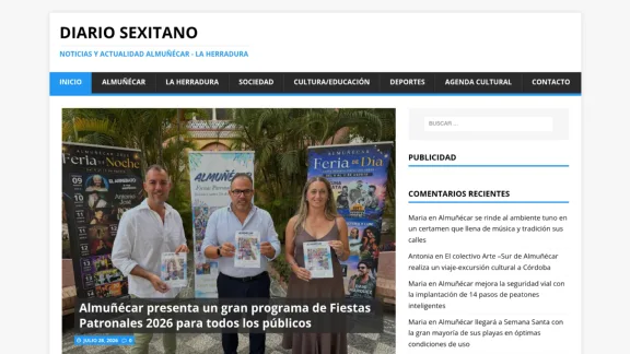 Captura de Diario Sexitano