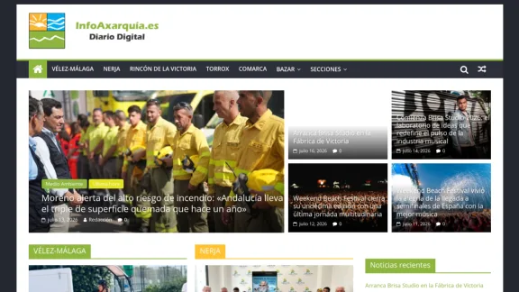 Captura de InfoAxarquía