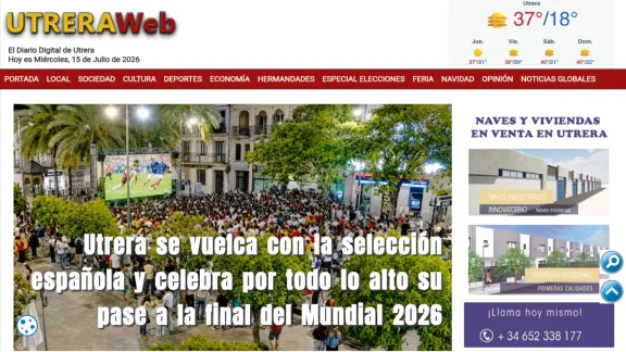 Captura de Utrera Web