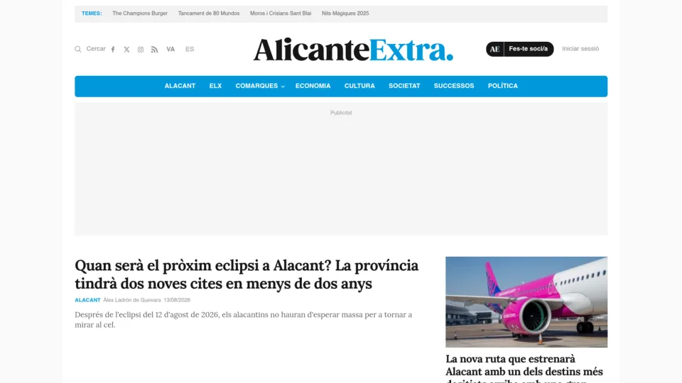 Captura de Alicantextra