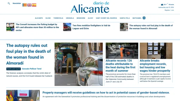 Captura de Diario de Alicante