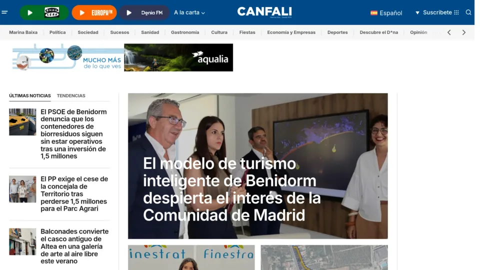 Captura de Canfali Marina Alta
