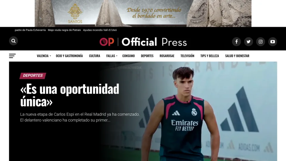 Captura de Official Press