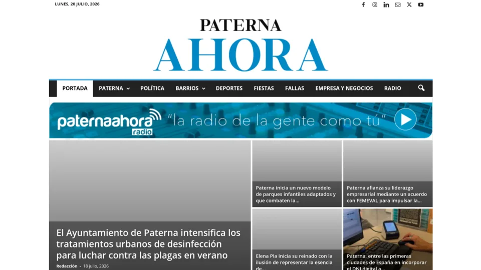Captura de Paterna Ahora