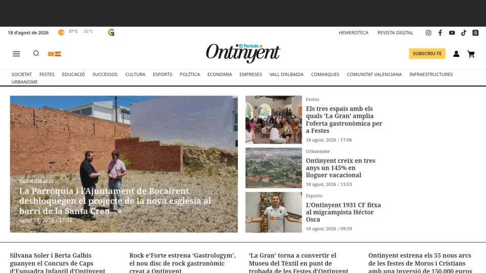 Captura de Periòdic d’Ontinyent
