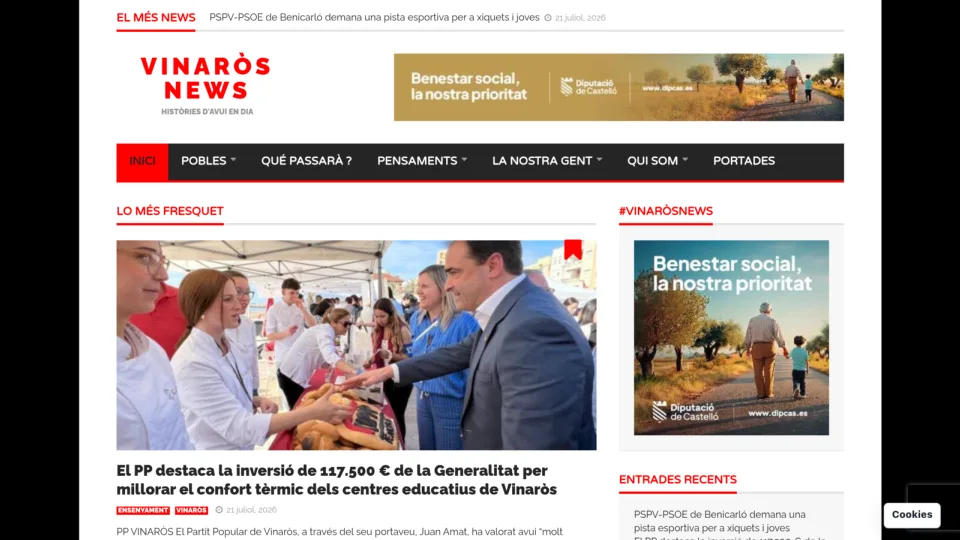 Captura de Vinaròs News