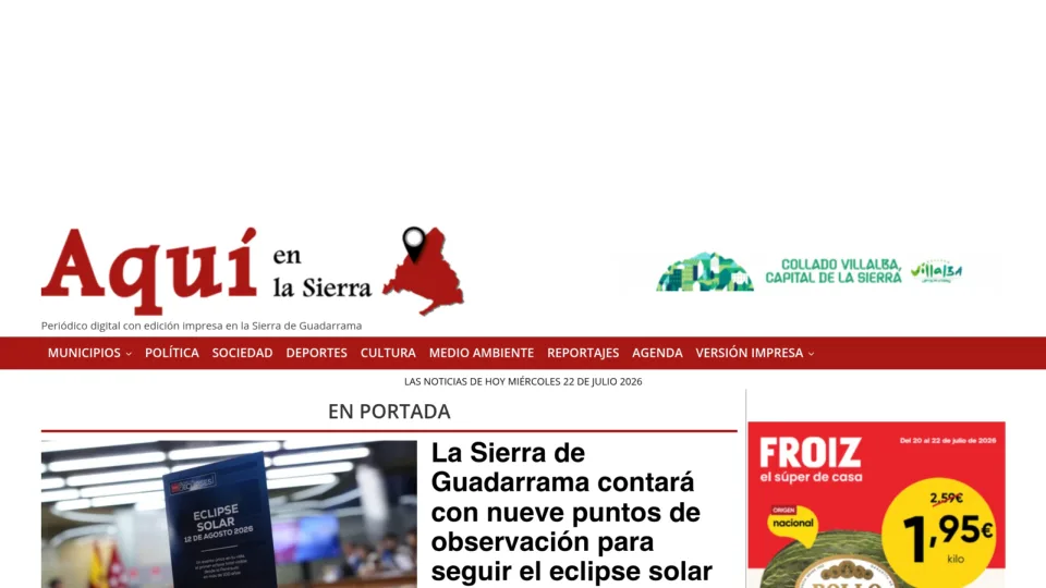 Captura de Aquí en la Sierra