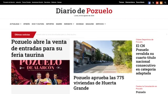 Captura de Diario de Pozuelo