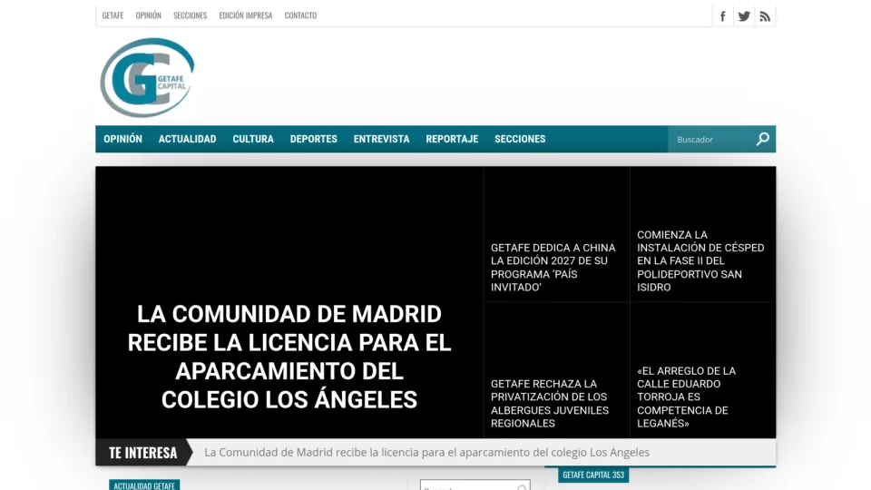 Captura de Getafe Capital