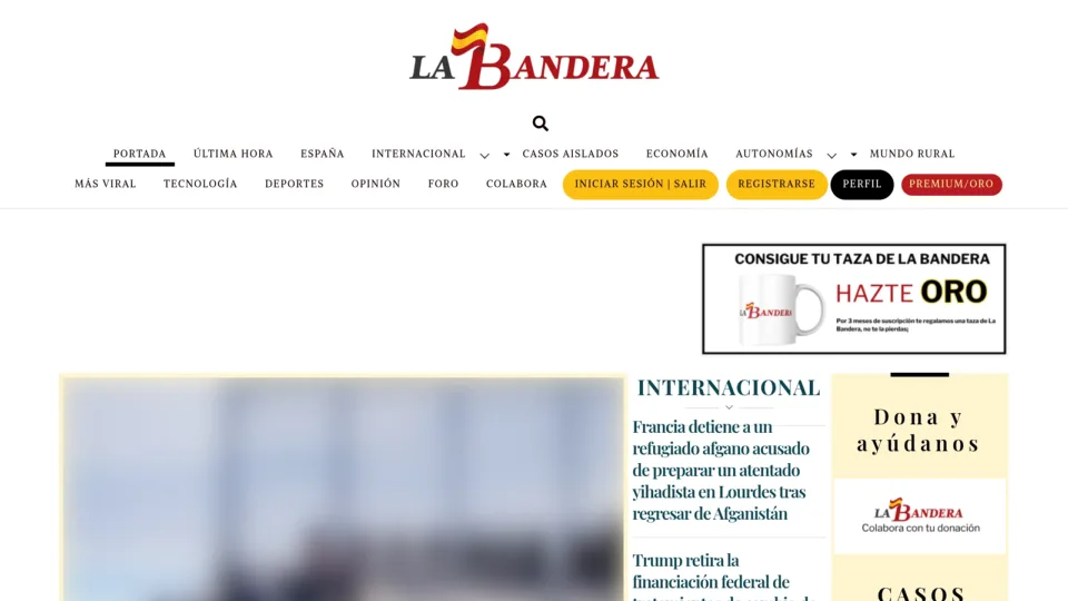 Captura de La Bandera