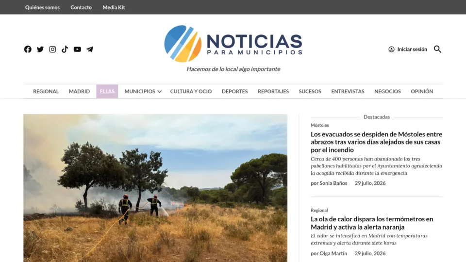 Captura de Noticias Para Municipios