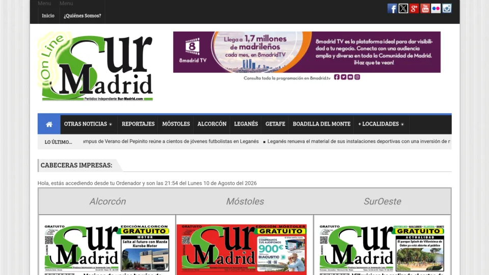 Captura de Sur Madrid