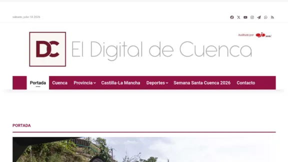 Captura de El Digital de Cuenca