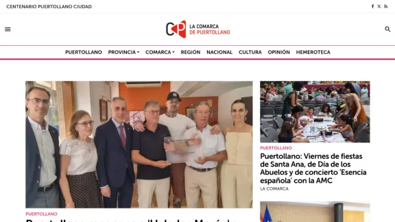 Captura de La Comarca de Puertollano