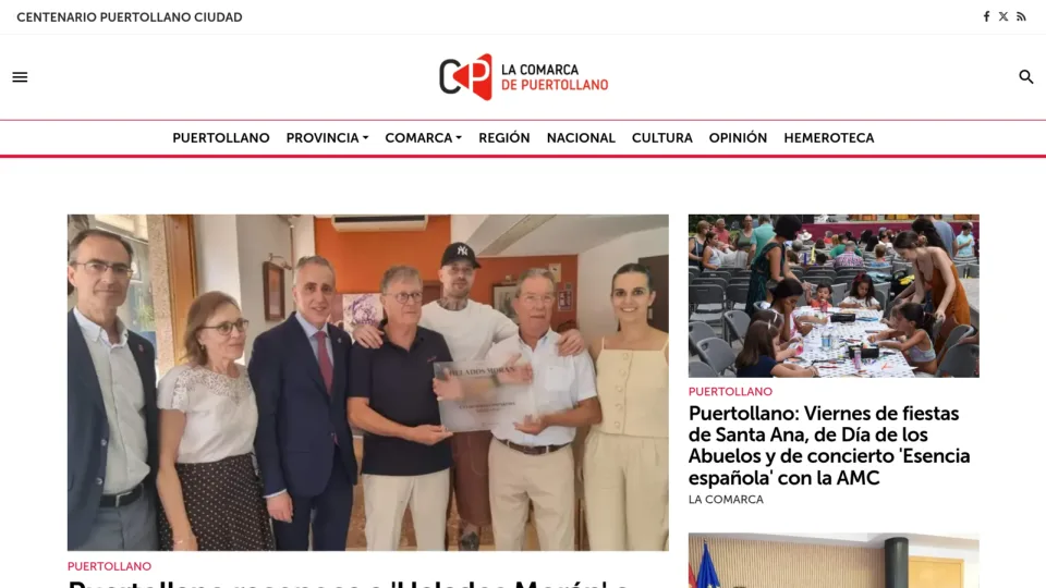Captura de La Comarca de Puertollano