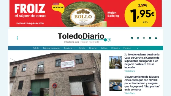 Captura de Toledo Diario
