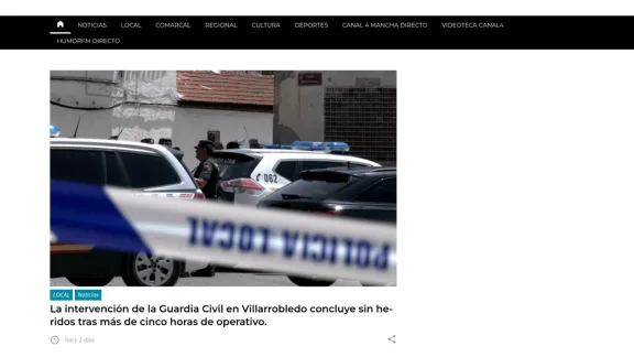 Captura de Villarrobledo Noticias